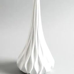INV Home White Resin Ocean Wave Big Vase-image-34