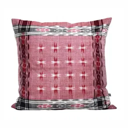 VibhKala Mauve & White Geometric Rectangle Cushion Covers-14