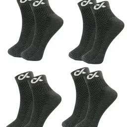 Xjarvis Unisex Pack Of 4 Ankle-Length Socks-56