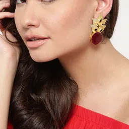 Anouk Contemporary Drop Earrings-44