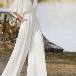 all about you Women V-Neck Jumpsuit-37