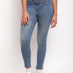 Tales & Stories Blue Mid Rise Jeans-image-0