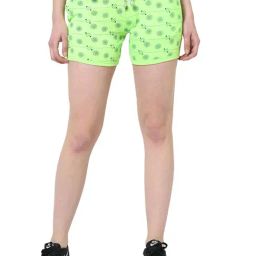 Vimal Jonney Green Solid Shorts-image-72