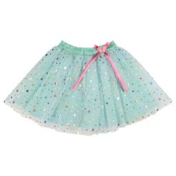Cutecumber Kids Green Self Skirt-image-76