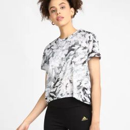 Adidas Grey Fast Aop Tee-image-48