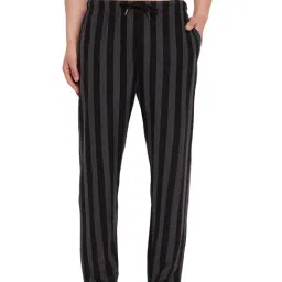 Hypernation Black & Grey Striped Pyjamas-image-37