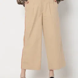 Vero Moda Brown Relaxed Fit Pants-image-24