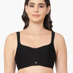 Wacoal Black Under-Wired Minimizer Bra-42