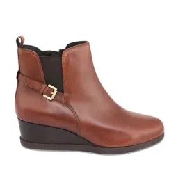 Geox Women's Brown Casual Booties-image-27