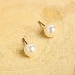 Sohi The Jackie White Stud Earrings for Women-image-102