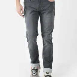 Crimsoune Club Dark Grey Regular Fit Jeans-image-67