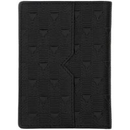 GUESS Black Textured Coin & Card Case image 2