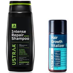 Ustraa Hair Growth Vitalizer & Intense Repair Shampoo Combo-image-51