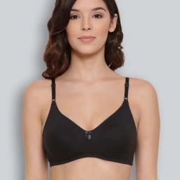 Lyra Black Cotton T-Shirt Bra-picture-36