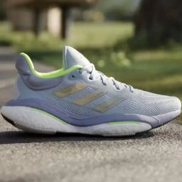 Adidas Women's SOLARGLIDE 6 Blue Running Shoes-image-55
