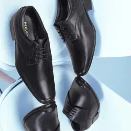 Healers by Liberty Men's Black Derby Shoes-picture-13