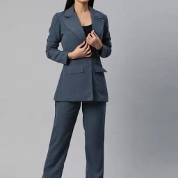 Cottinfab Blue Maxi Co-Ord Set-picture-35