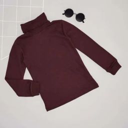 Pantaloons Junior Boys Cordovan Cotton Solid Full Sleeves T-Shirts-picture-45