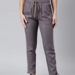 SHOWOFF Lavender Regular Fit Trackpants-image-43