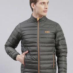 Monte Carlo Olive Regular Fit Quilted Jacket-picture-8