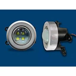 Auto Pearl Projector 3x1 DRL LED Metal Car Fog Light with Wiring kit & Switch Compatible For Ford Figo New, Drl4LedSwiftX_WiringKit_FigoNew (Set of 2) image 5