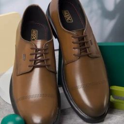 ID Men's Brown Derby Shoes-picture-47