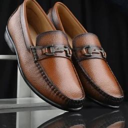 Clog London Men's Tan Formal Loafers-image-71