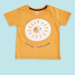 Pantaloons Baby Kids Yellow Cotton Printed T-Shirt-picture-42