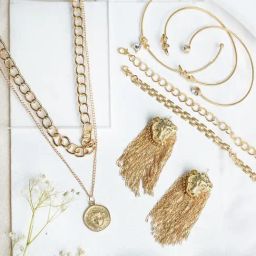 Joker & Witch Be Fierce Necklace Set with Bracelets-image-44