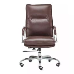 Ergonomica High Back Leatherette Office Revolving Chair/Manager Chair Brown, ER40-image-74