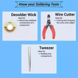 Hillgrove 9 in 1 Mobile Soldering Iron Equipment Tool Machine Kit with Flux Paste & Wire, HG0090 image 3