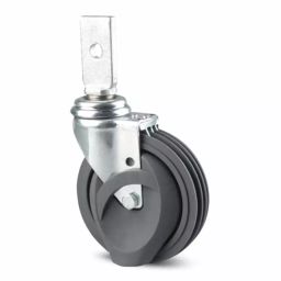 Tente Braked Swivel Castor Wheel, 80 Kg Capacity, 125 mm Wheel, 2875 QMP 125/32 P72-image-86