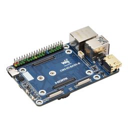 Waveshare Mini Base Board (B) designed for Raspberry Pi Compute Module 5 (NOT Included) with Onboard EEPROM And Encryption Chip image 1