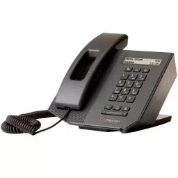 polycom Desktop IP Phone Black with POE Support, CX300 image 3