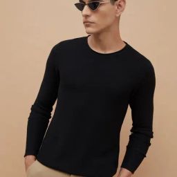 Code By Lifestyle Black Regular Fit T-Shirt-picture-35
