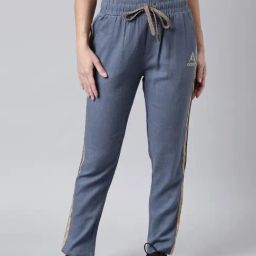 SHOWOFF Blue Regular Fit Trackpants-image-34