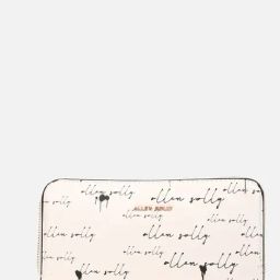 Allen Solly Beige Casual PU Zip Around Wallet for Women-picture-37