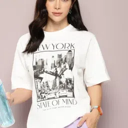 Dillinger White Print T-Shirt-image-21