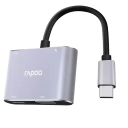 Rapoo XD30 5 Gbps Type C 4 in 1 Usb Hub Multifunction Adapter-20