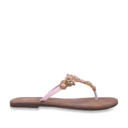 Metro Women's Purple Thong Sandals-image-30