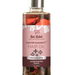 Nat Habit Hibiscus Amla Accelerated Hair Growth Winter Dasabuti Hair Oil - 100 ml-12