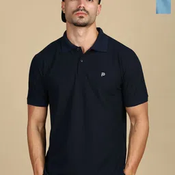LUX PARKER Men 2 Polo Collar T-shirt-image-49