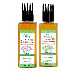 ANI'S Set Of 2 Sesame Hair Oil For Strong & Silky Hairs - 100ml Each-25