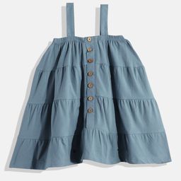 METRO KIDS COMPANY Girls Tiered A-Line Dress-image-87