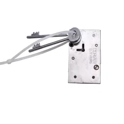 GENERIC Corian Stainless Steel Rectangular Cupboard Lock (Pack of 6)-30