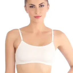 Triumph Beginner Bra 66 Everyday Wireless Non Padded Full Coverage Support Cotton Bra-35