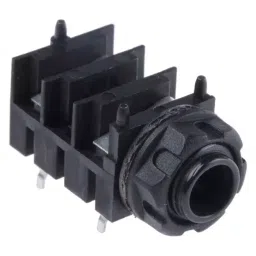 RS PRO Jack Connector 6.35 mm PCB Mount Stereo Socket 2 Pole 5 A, 3424471-image-58
