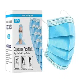 DALUCI Unisex Pack Of 100 3-Ply Mask-42