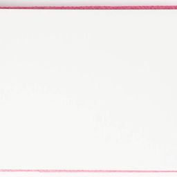 COMMA Abaca Wire-O Bound Sketchbook with Ribbon Closure/Fine Grain Paper Micro-Perforations for Easy Tear Off -A5 Size,50 Sheets,160gsm,Pink image 2