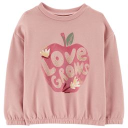 Carter's Love Grows French Terry Top - Pink-image-65